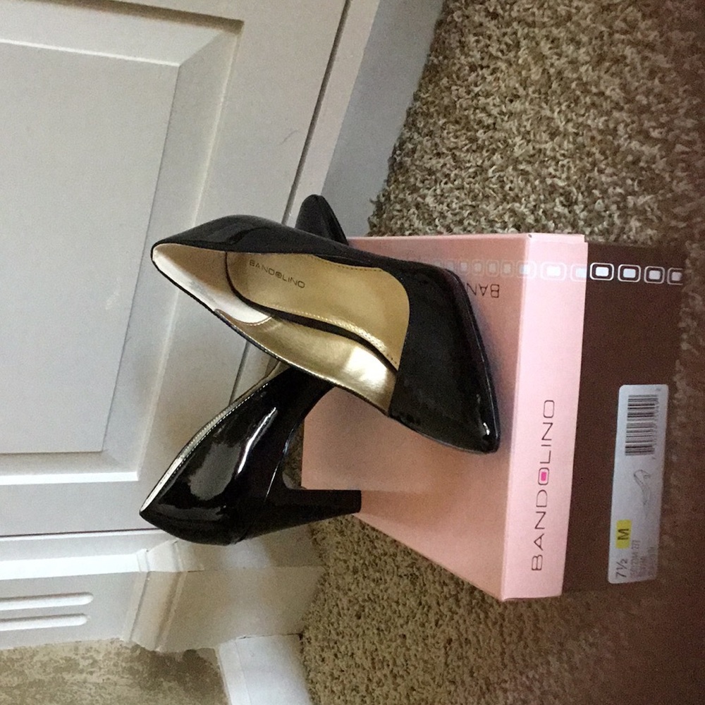 Black Patent Pump